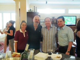 L-R, Dr. Karin Hotchkiss, Dr. Kenneth Louis, Dr. Christopher Pittman, Dr. Benjamin Mena

attend the HCMAA Spring Social.